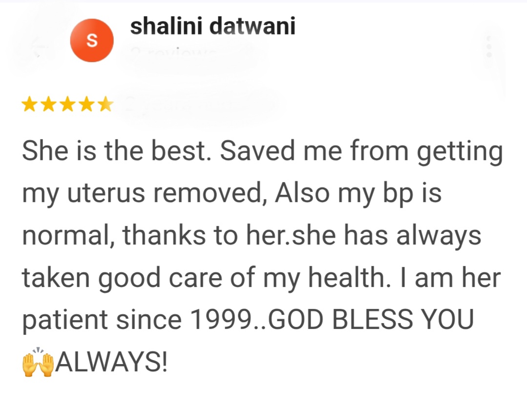 Saved from Hysterectomy